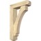 Ekena Millwork Imperial Craftsman Rough Sawn Bracket w/ Offset Brace, Douglas Fir, 6"W x 22"D x 34"H BKT0604X22X34IMP04RDF - alternate 1